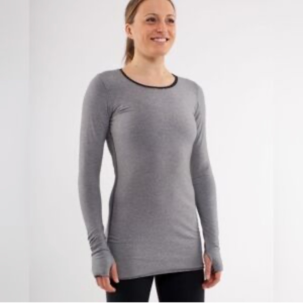 Lululemon Athletica Every Yogi Long Sleeve Shirt Size 6